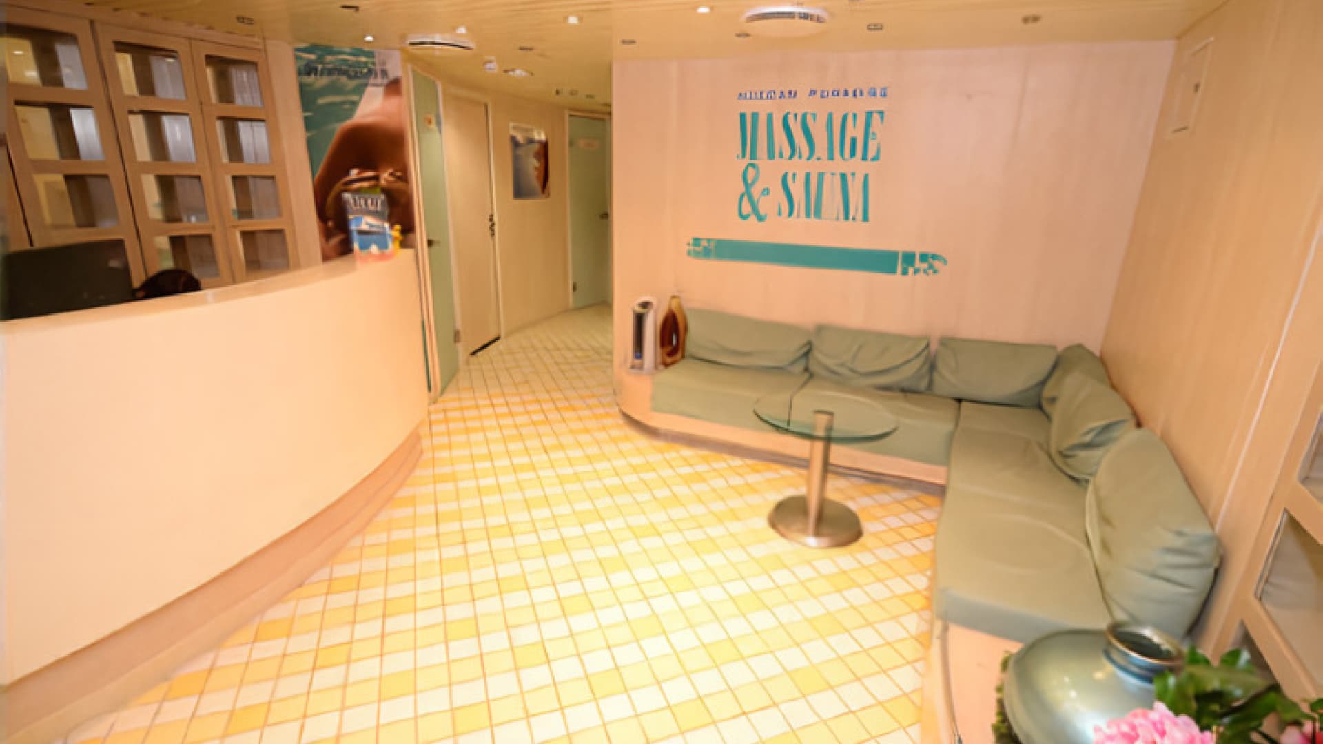 Aegean Paradise Cruise Sauna Centre treatment room photo